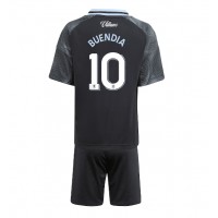 Echipament fotbal Aston Villa Emiliano Buendia #10 Tricou Deplasare 2025-26 pentru copii maneca scurta (+ Pantaloni scurti)