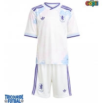 Echipament fotbal Aston Villa Emiliano Buendia #10 Tricou Treilea 2025-26 pentru copii maneca scurta (+ Pantaloni scurti)