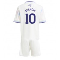 Echipament fotbal Aston Villa Emiliano Buendia #10 Tricou Treilea 2025-26 pentru copii maneca scurta (+ Pantaloni scurti)