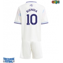 Echipament fotbal Aston Villa Emiliano Buendia #10 Tricou Treilea 2025-26 pentru copii maneca scurta (+ Pantaloni scurti)