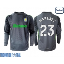 Echipament fotbal Aston Villa Emiliano Martinez #23 Portar Tricou Acasa 2025-26 maneca lunga