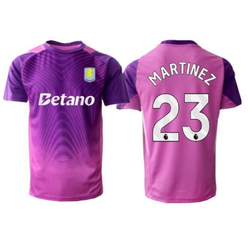 Echipament fotbal Aston Villa Emiliano Martinez #23 Portar Tricou Treilea 2025-26 maneca scurta Echipament fotbal Aston Villa Emiliano Martinez #23 Portar Tricou Treilea 2025-26 maneca scurta