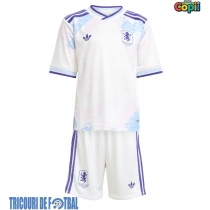 Echipament fotbal Aston Villa Ezri Konsa #4 Tricou Treilea 2025-26 pentru copii maneca scurta (+ Pantaloni scurti)