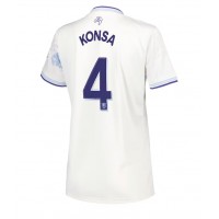 Echipament fotbal Aston Villa Ezri Konsa #4 Tricou Treilea 2025-26 pentru femei maneca scurta Echipament fotbal Aston Villa Ezri Konsa #4 Tricou Treilea 2025-26 pentru femei maneca scurta