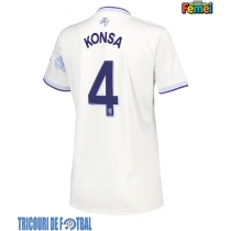 Echipament fotbal Aston Villa Ezri Konsa #4 Tricou Treilea 2025-26 pentru femei maneca scurta