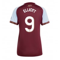 Echipament fotbal Aston Villa Harvey Elliott #9 Tricou Acasa 2025-26 pentru femei maneca scurta