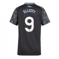 Echipament fotbal Aston Villa Harvey Elliott #9 Tricou Deplasare 2025-26 pentru femei maneca scurta