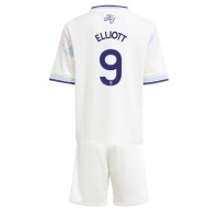 Echipament fotbal Aston Villa Harvey Elliott #9 Tricou Treilea 2025-26 pentru copii maneca scurta (+ Pantaloni scurti)