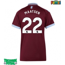 Echipament fotbal Aston Villa Ian Maatsen #22 Tricou Acasa 2026-27 pentru femei maneca scurta