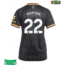 Echipament fotbal Aston Villa Ian Maatsen #22 Tricou Deplasare 2026-27 pentru femei maneca scurta