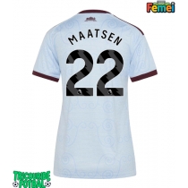 Echipament fotbal Aston Villa Ian Maatsen #22 Tricou Treilea 2026-27 pentru femei maneca scurta