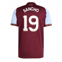 Echipament fotbal Aston Villa Jadon Sancho #19 Tricou Acasa 2025-26 maneca scurta