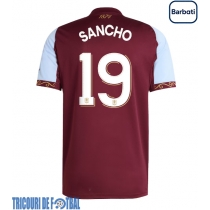 Echipament fotbal Aston Villa Jadon Sancho #19 Tricou Acasa 2025-26 maneca scurta