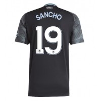 Echipament fotbal Aston Villa Jadon Sancho #19 Tricou Deplasare 2025-26 maneca scurta