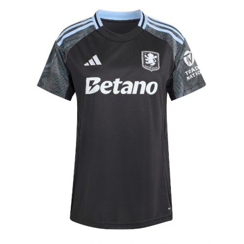 Echipament fotbal Aston Villa Jadon Sancho #19 Tricou Deplasare 2025-26 pentru femei maneca scurta Echipament fotbal Aston Villa Jadon Sancho #19 Tricou Deplasare 2025-26 pentru femei maneca scurta