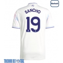 Echipament fotbal Aston Villa Jadon Sancho #19 Tricou Treilea 2025-26 maneca scurta