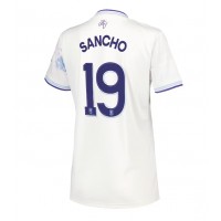 Echipament fotbal Aston Villa Jadon Sancho #19 Tricou Treilea 2025-26 pentru femei maneca scurta