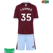 Echipament fotbal Aston Villa Joao Gomes #35 Tricou Acasa 2026-27 pentru copii maneca scurta (+ Pantaloni scurti)