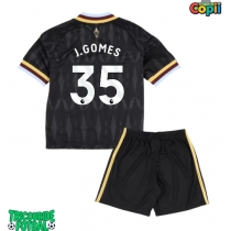 Echipament fotbal Aston Villa Joao Gomes #35 Tricou Deplasare 2026-27 pentru copii maneca scurta (+ Pantaloni scurti)