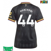 Echipament fotbal Aston Villa Johan Manzambi #44 Tricou Deplasare 2026-27 pentru femei maneca scurta