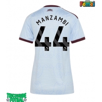 Echipament fotbal Aston Villa Johan Manzambi #44 Tricou Treilea 2026-27 pentru femei maneca scurta