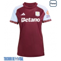 Echipament fotbal Aston Villa John McGinn #7 Tricou Acasa 2025-26 pentru femei maneca scurta