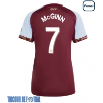 Echipament fotbal Aston Villa John McGinn #7 Tricou Acasa 2025-26 pentru femei maneca scurta