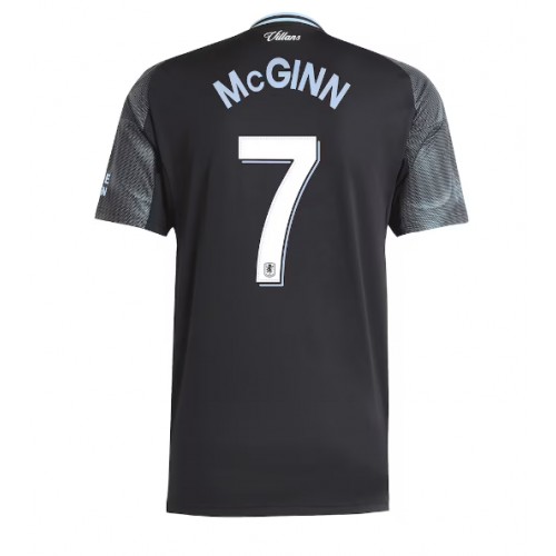 Echipament fotbal Aston Villa John McGinn #7 Tricou Deplasare 2025-26 maneca scurta Echipament fotbal Aston Villa John McGinn #7 Tricou Deplasare 2025-26 maneca scurta