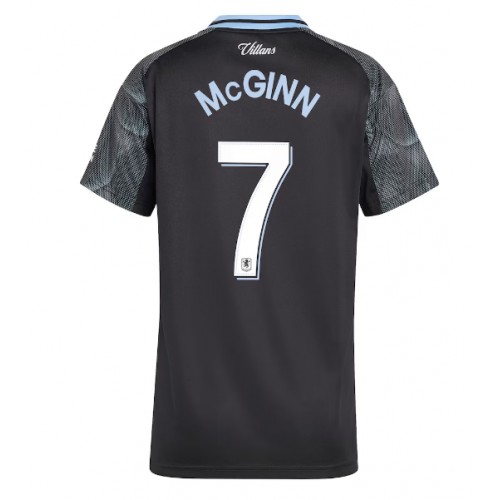 Echipament fotbal Aston Villa John McGinn #7 Tricou Deplasare 2025-26 pentru femei maneca scurta Echipament fotbal Aston Villa John McGinn #7 Tricou Deplasare 2025-26 pentru femei maneca scurta