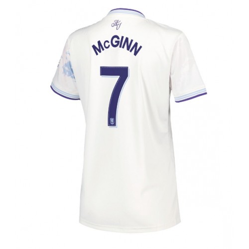 Echipament fotbal Aston Villa John McGinn #7 Tricou Treilea 2025-26 pentru femei maneca scurta Echipament fotbal Aston Villa John McGinn #7 Tricou Treilea 2025-26 pentru femei maneca scurta