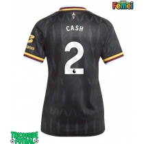 Echipament fotbal Aston Villa Matty Cash #2 Tricou Deplasare 2026-27 pentru femei maneca scurta