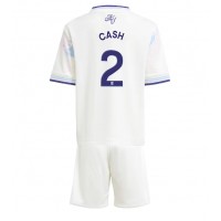 Echipament fotbal Aston Villa Matty Cash #2 Tricou Treilea 2025-26 pentru copii maneca scurta (+ Pantaloni scurti)