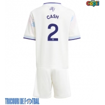 Echipament fotbal Aston Villa Matty Cash #2 Tricou Treilea 2025-26 pentru copii maneca scurta (+ Pantaloni scurti)