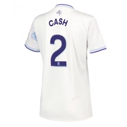 Echipament fotbal Aston Villa Matty Cash #2 Tricou Treilea 2025-26 pentru femei maneca scurta Echipament fotbal Aston Villa Matty Cash #2 Tricou Treilea 2025-26 pentru femei maneca scurta