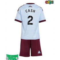 Echipament fotbal Aston Villa Matty Cash #2 Tricou Treilea 2026-27 pentru copii maneca scurta (+ Pantaloni scurti)