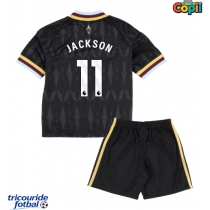 Echipament fotbal Aston Villa Nicolas Jackson #11 Tricou Deplasare 2026-27 pentru copii maneca scurta (+ Pantaloni scurti)