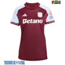 Echipament fotbal Aston Villa Ollie Watkins #11 Tricou Acasa 2025-26 pentru femei maneca scurta