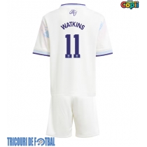 Echipament fotbal Aston Villa Ollie Watkins #11 Tricou Treilea 2025-26 pentru copii maneca scurta (+ Pantaloni scurti)