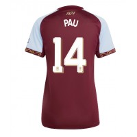 Echipament fotbal Aston Villa Pau Torres #14 Tricou Acasa 2025-26 pentru femei maneca scurta Echipament fotbal Aston Villa Pau Torres #14 Tricou Acasa 2025-26 pentru femei maneca scurta