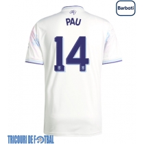 Echipament fotbal Aston Villa Pau Torres #14 Tricou Treilea 2025-26 maneca scurta