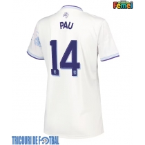 Echipament fotbal Aston Villa Pau Torres #14 Tricou Treilea 2025-26 pentru femei maneca scurta