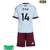 Echipament fotbal Aston Villa Pau Torres #14 Tricou Treilea 2026-27 pentru copii maneca scurta (+ Pantaloni scurti)