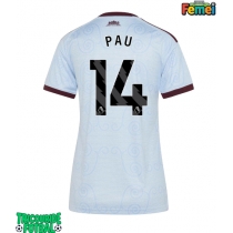 Echipament fotbal Aston Villa Pau Torres #14 Tricou Treilea 2026-27 pentru femei maneca scurta