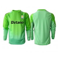 Echipament fotbal Aston Villa Portar Tricou Deplasare 2025-26 maneca lunga