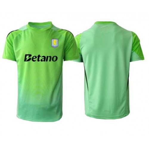 Echipament fotbal Aston Villa Portar Tricou Deplasare 2025-26 maneca scurta Echipament fotbal Aston Villa Portar Tricou Deplasare 2025-26 maneca scurta