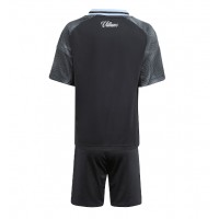 Echipament fotbal Aston Villa Tricou Deplasare 2025-26 pentru copii maneca scurta (+ Pantaloni scurti)