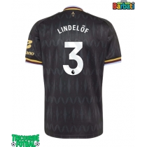 Echipament fotbal Aston Villa Victor Lindelof #3 Tricou Deplasare 2026-27 maneca scurta