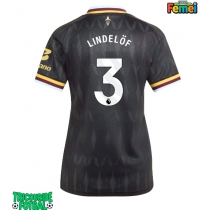 Echipament fotbal Aston Villa Victor Lindelof #3 Tricou Deplasare 2026-27 pentru femei maneca scurta