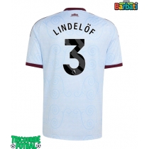 Echipament fotbal Aston Villa Victor Lindelof #3 Tricou Treilea 2026-27 maneca scurta
