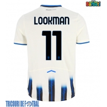 Echipament fotbal Atalanta Ademola Lookman #11 Tricou Deplasare 2025-26 maneca scurta